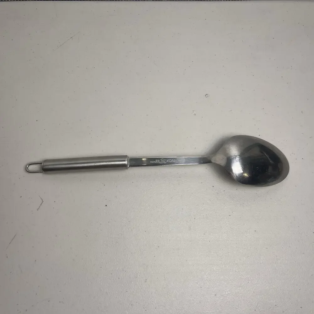 INOX Rostfrei Italy Serving Spoon Stainless Steel 18/8 About 13
